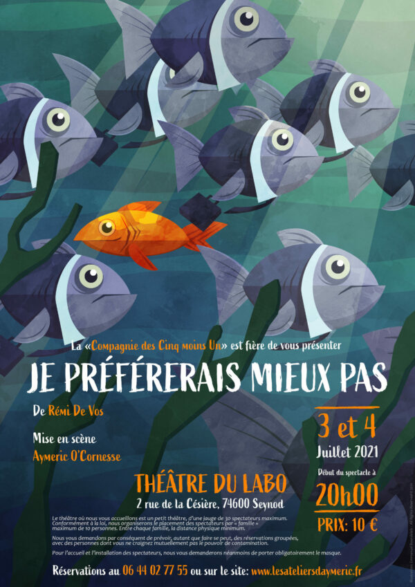 Affiche Pièce Théatre